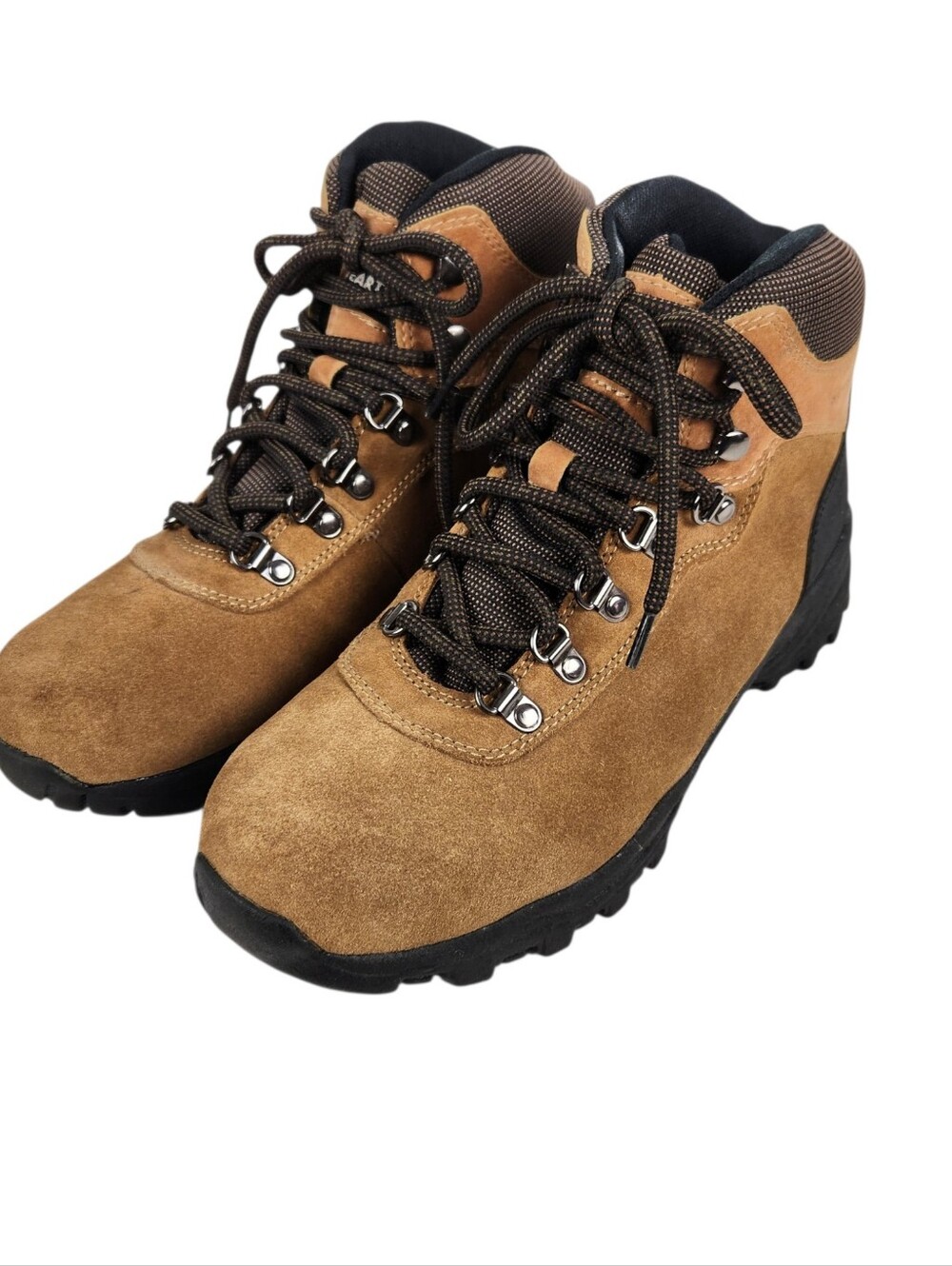 Earth Shoes Sunflower NWOT Brown Leather Waterproof Hiking Boots Womens Size 10